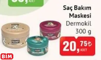 DERMOKİL SAÇ BAKIM MASKESİ